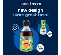 Sodastream Lipton Green Ice Tea, concentrato aromatizzato agli agrumi, 440 ml, verde