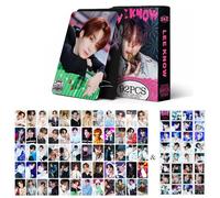 SCISSH SKZ - 92 fototessere personali, 60 fototessere personali + 32 adesivi "STAY" cartoline fotografiche personali di Hyunjin Bangchan, foto di Felix (Lee Know)