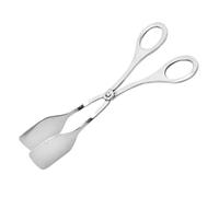 Scissor Infradito - Pastry Server, Toaster Grabber | Strumento Di Servizio Di Cucina In Metallo Per Torta Di Pane Muffin, Pinza Manico Liscio Per Brunch Buffet Caffè Vassoio Bbq Toast Croce Sandwich