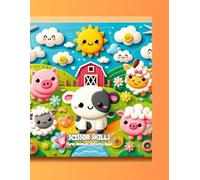 SCISSORS SKILLS: Farm Animals Activity Book