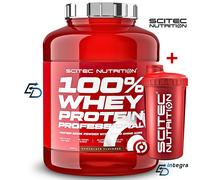 SCITEC 100% Whey Protein Professional 2350g Proteine Siero Latte Omaggio Shaker