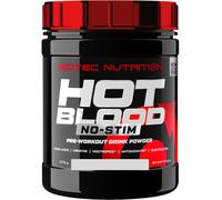 Scitec Nutrition, Hot Blood No-Stim, 375 g Pre-workout senza caffeina