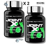 SCITEC - Joint X 100 cps x 2 Glucosamina e Condroitina Supporto Articolazioni