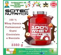Scitec Nutrition 100% Whey Protein Professional 2350 g Proteine Siero del Latte