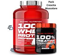 SCITEC NUTRITION - 100% Whey Protein Professional 2350g + Creatina 300g