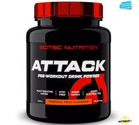 Scitec Nutrition Attack - 416 gr Pre allenamento senza stimolanti