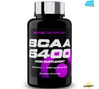 SCITEC NUTRITION BCAA 6400 Aminoacidi Ramificati 125 cpr. da 1 g.