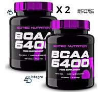 SCITEC NUTRITION - BCAA 6400 Aminoacidi Ramificati 375 x 2 = 750 compresse