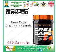 Scitec Nutrition Capsule Crea Caps – Creatina monoidrato – 250 capsule