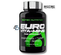 SCITEC NUTRITION - Euro Vita-Mins 120 cpr Vitamine + Minerali Multivitaminico