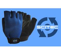 SCITEC NUTRITION Glove Scitec Basic Blue - GUANTI taglia S