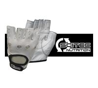 SCITEC NUTRITION Glove Scitec White Style - GUANTI taglia XL