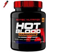 SCITEC NUTRITION HOT BLOOD HARDCORE - 700 gr PRE WORKOUT ALLENAMENTO