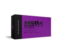 Scitec Nutrition - Mega Bcaa 1400, 120 cps. Aminoacidi ramificati con Vitamine