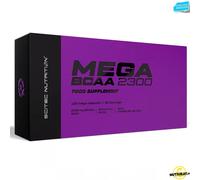 Scitec Nutrition - Mega Bcaa 1400, 120 cps. Aminoacidi ramificati con Vitamine