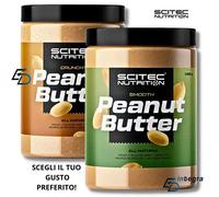SCITEC NUTRITION - PEANUT BUTTER 1000 g Burro di Arachidi Natural