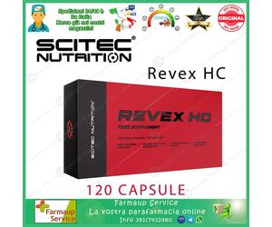 Scitec Nutrition Revex HC 120 Capsule Bruciagrassi Termogenico Dimagrante