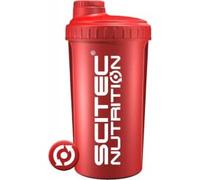 Scitec Nutrition Shaker, Shaker proteico, senza BPA, 700 ml, MAD Rosso