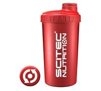 Scitec Nutrition Shaker, Shaker proteico, senza BPA, 700 ml, Rosso