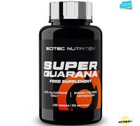 SCITEC NUTRITION Super Guarana' 100 cpr. Energetico Stimolante Tonico + Calcio