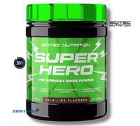 SCITEC NUTRITION Super Hero 285g Pre Workout Potente con B-Alanina, Citrullina