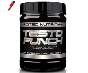 Scitec Nutrition, Testo Punch, 120 cps. DAA Maca Fieno Greco