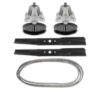 SCITOO Kit di ricostruzione del Ponte, 42 Pezzi di Ricambio per Tosaerba, Compatibile con Murray 13BM772S058 (2014) M115-42 13AM775S058 (2015), Columbia CLT42G 13A277KS897, 13AX795S004, MTD Gold Lawn