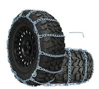 SCITOO QG2228CAM Catene da neve per auto, catene da neve universali automatiche regolabili, catene da neve antislittamento di emergenza, larghezza pneumatici 225 235 245 255 265 275 285 295 (38,1 cm,