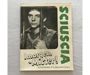 Sciuscià Rinaldo Smordoni, Franco Interlenghi, A. Mele 1946 Danish Movie Program