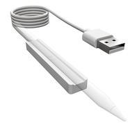 sciuU 1m Cavo di Ricarica Magnetico compatibile con Apple Pencil 2, Caricabatterie Caricatore con Connettore USB a Adattatore Magnetico, SOLO Carica per Apple iPencil 2a Generazione