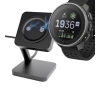 sciuU Caricabatterie magnetico compatibile con Suunto 9 Peak Pro/Vertical | Dock di ricarica compatibile con Suunto Race S & Ocean. Stazione di ricarica sicura e supporto di ricarica con cavo di
