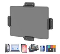 sciuU Supporto da Parete Universale per Tablet e Pannelli di Controllo Domotica - Staffa Display Fisso compatibile con iPad, Samsung, Surface - per Case Vacanze e Negozi - Montaggio Adesivo o Viti