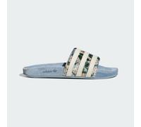 Scivoli Adilette x Liberty London Tactile Blue / Gold Metallic / Cream White 39