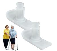 Scivoli da sci per camminatori - Copertura per piedi per anziani, antiscivolo Walker Glide Ski, Heavy Duty Walking Frame Foot Mat per strada asfaltata