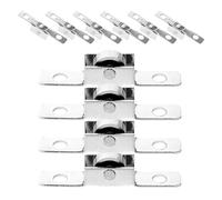 Scivoli per guide per armadietti a montaggio later 10 pezzi cuscinetto puleggia porta e finestra for cancello scorrevole rullo ruota rulli cassetto