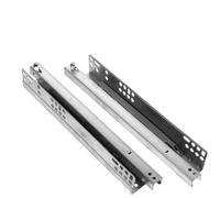 Scivoli per guide per armadietti a montaggio later 2 pezzi guide scorrevoli silenziose cuscinetti a sfera guida scorrevole for cassettiera armadio binario tampone