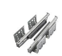 Scivoli per guide per armadietti a montaggio later Guida di scorrimento for cassetti con smorzamento nascosto, guida for armadio da cucina, installazione inferiore