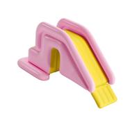 Scivolo Acquatico Gonfiabile per Bambini, Facile da Montare, in PVC Portatile, Pratico, con Accessori per Uso Interno Ed Esterno, Rosa