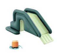 Scivolo acquatico per piscina gonfiabile,Gioco all'aperto divertente antiribaltamento per parco giochi acquatici - Scivoli Gonfiabili per Pavimento e Piscine Sepolte