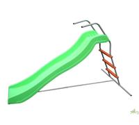 Scivolo in acciaio per bambini mod SL02 piccolo cm 102x188x110h gioco giardino