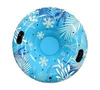 Scivolo da neve per bambini, 102 cm, resistente al freddo, ribaltabile, pattinaggio per bambini, gonfiabile, invernale, giochi, pattinaggio, sci, ragazze, adolescenti, adulti e famiglia