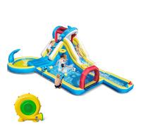 Scivolo d'acqua gonfiabile: stile di calcio dello squal