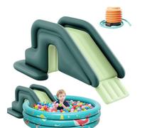 Scivolo gonfiabile 'acqua per piscina fuori terra - gioco all'aperto antiribaltamento per parco giochi acquatici, scivoli gonfiabili per pavimenti e piscine sepolte