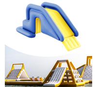 Scivolo gonfiabile per bambini, robusto, per interni ed esterni.