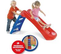 Scivolo per Bambini Pieghevole 3 Gradini in Plastica Scaletta Giardino Esterno
