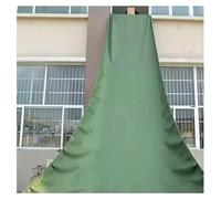 Scivolo per carichi pesanti in tela pieghevole, lungo 5,8-30 m, resistente agli strappi, a tre strati, per detriti e macerie da costruzione (verde, 1,35 x 23,8 m)