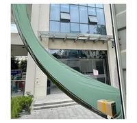 Scivolo per macerie da 6-30 m, scivolo per materiale sfuso, nastro trasportatore extra lungo ad alta scarica per il trasporto di prodotti agricoli e fertilizzanti (verde, 8 x 2 m)