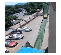 Scivolo pieghevole in tela, 5 x 1,8 m di larghezza, resistente agli strappi, impermeabile, resistente al sole, scivolo portatile per rifiuti in tela, capacità di carico 60 kg, logistica, transito