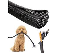 SCJJZ 13mm-2m Guaina Cavi Self-closing Raccogli Cavi Nascondi Cavi Guaina,cable management,raccogli cavi scrivania,nascondi cavi tv,Per Cavi Per Ufficio Casa Auto - Nero