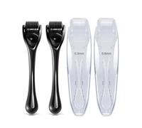 SCJJZ 2Pcs Derma Roller 0,3/0,5 mm, Dermaroller Capelli,microneedling viso,Derma Roller Capelli Viso Uomo e Donna,Microneedle Viso Capelli,per Crescita Dei Capelli,Cicatrici da Acne e Smagliature